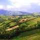 Batan Island with Farm Terraces in the Philippines