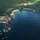 Landscape of the Bay at Baler, Philippines