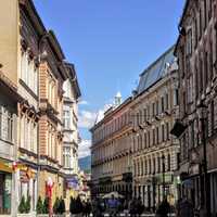 11th November Street in Bielsko-Biała , Poland