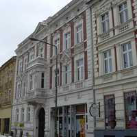 Bolesław Chrobry Street in Gorzow Wielkopolski, Poland