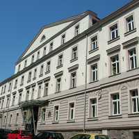 Old Prussian barracks on Holy Ghost Street in Szczecin