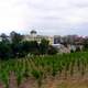 Panorama of the city from the vineyards in Zielona Gora, Poland