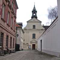 Church Building in Warsaw, Poland