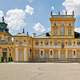 Front View of the Wilanów Palace in Warsaw, Poland