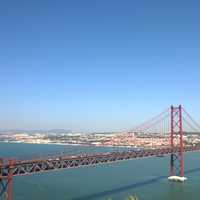Bridge to Lisbon, Portugal