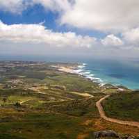 Overlook and landscape of  Cascais, Portugal