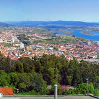 View of Santoria De Luzia Portugal