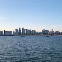 Far off Skyline in Doha, Qatar