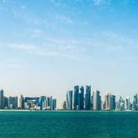 Skyline of Doha, Qatar