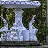 Fountain in Central Park, Cluj-Napoca, Romania