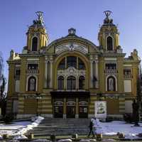 Opera house in Cluj-Napoca, Romania