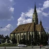  Saint Michael Church in Cluj-Napoca, Romania