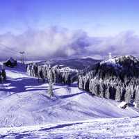 Postăvaru Massif in Romania