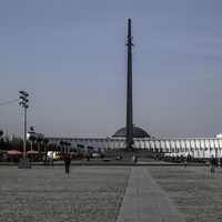 Victory Park on Poklonnaya Hill in Moscow, Russia