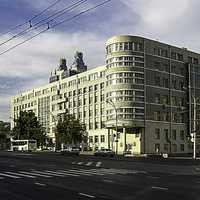 The administrative building of Novosibirsk Oblast, Russia