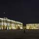 Palace Square and Winter Palace in Saint Petersburg, Russia