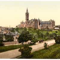 Glasgow University circa 1900