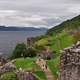 Clouds over Urquhart Castle and the Loch Ness