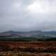 Landscape of Fog and Hills at Isle of Skye, Scotland