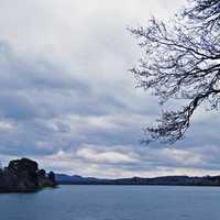 Loch of the Lowes in Scotland