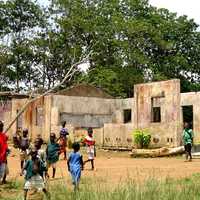 School in Koindu , Sierra Leone