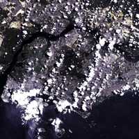 Satellite image of Singapore