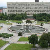 Freedom Square in Bratislava, Slovakia