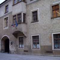 Universitas Istropolitana building in Bratislava, Slovakia