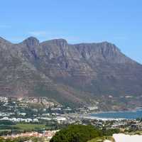 Hout Bay landscape in Cape Town, South Africa