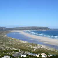 Long Beach lanscape in Capetown, South Africa