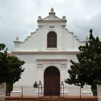 Old White Church Building in Cape Town, South Africa