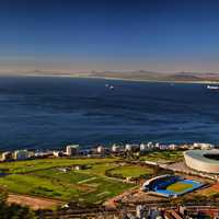 Stadium in Cape Town, Africa