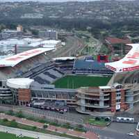 Rugby Stadium in Durban South Africa