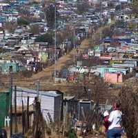 Soweto housing in Johannesburg, South Africa