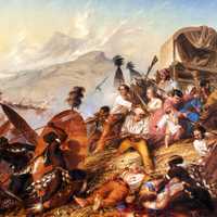 Zulu Attack and Boer Camp in South Africa