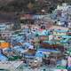 Houses and a village in Busan, South Korea