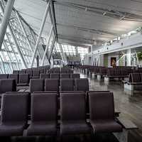 Gate Area in Incheon Airport, South Korea