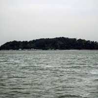 Jakyakdo Island across the Sea in Incheon, South Korea