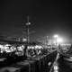 Night scenery at the docks in Incheon, South Korea
