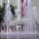 Cheonan Bus Terminal with fountains in South Korea