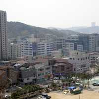 Gugal-dong Yongin cityscape in South Korea