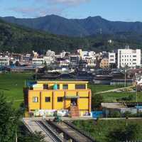 Namwon on a clear summer day in South Korea