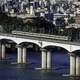 Dangsan Railway Bridge in Seoul, South Korea