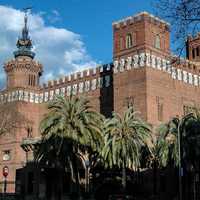 Castell dels Tres Dragons in Barcelona, Spain