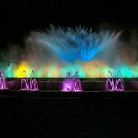 Magic Fountain of Montjuic in Barcelona, Spain