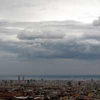 Panorama of Barcelona, Spain