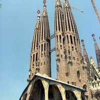 Sagrada Family Church in Barcelona, Spain