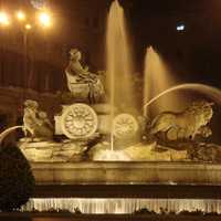 Fountain of Cybele in Madrid, Spain