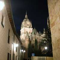 A street of the old city of Salamanca in Spain