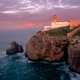 Cabo de São Vicente at sunrise in Spain